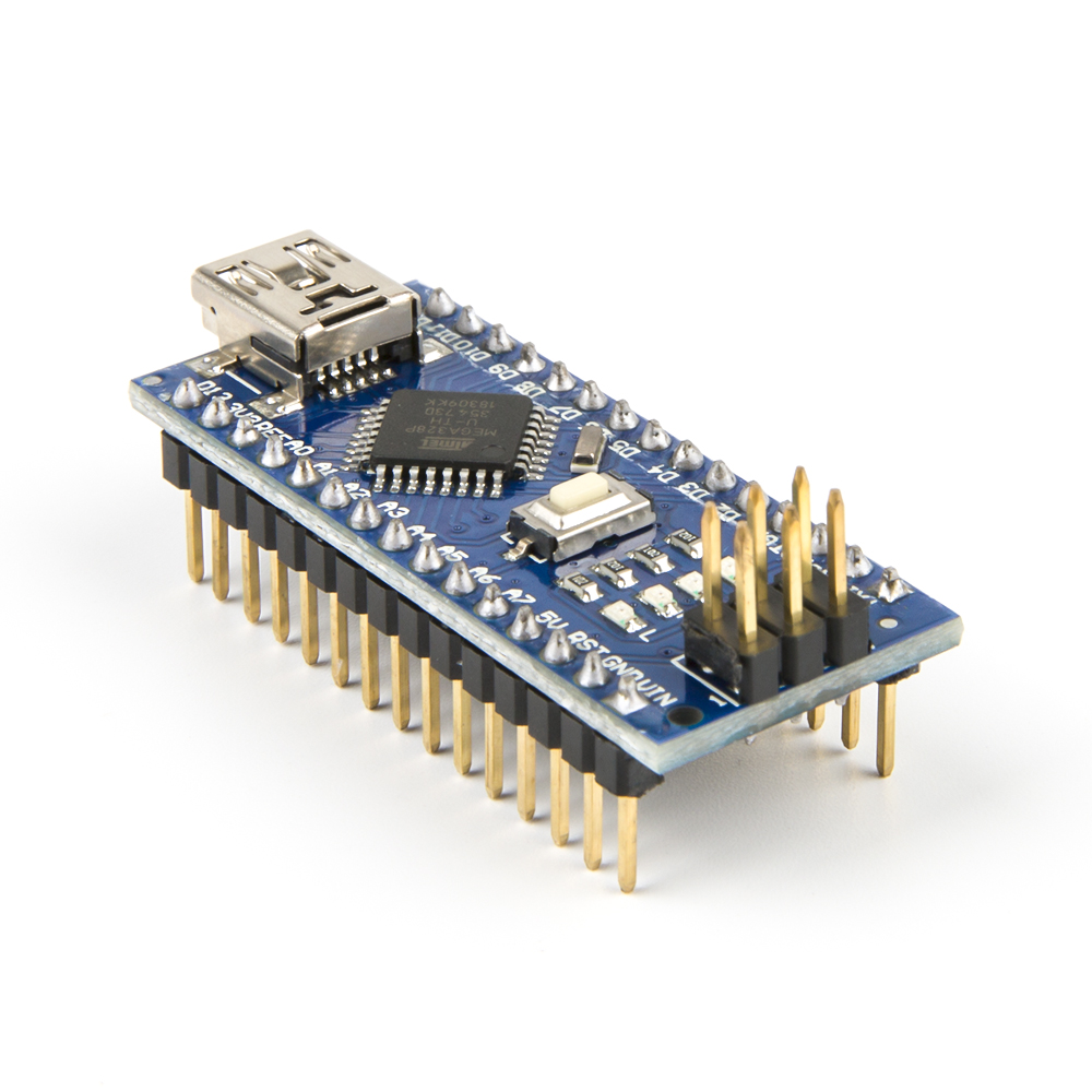 Контроллер Arduino Nano V3.0 CH340 Atmega328P-AU, с кабелем